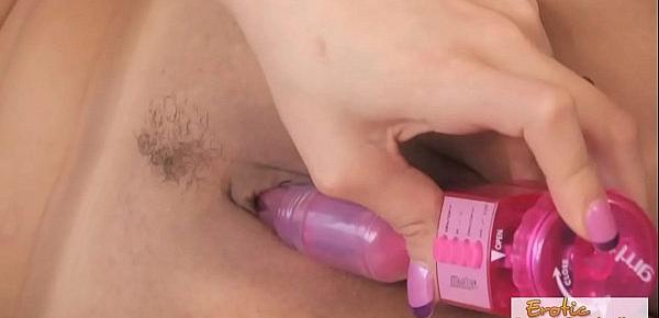  Betty And Her Bunny Vibrator Perform A Very Hot Masturbation Session